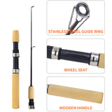 34-Piece Ice Fishing Gear Set with Folding Chair – Rod, Reel, Hooks, Lures & Complete Winter Fishing Kit