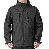Men’s 3-in-1 Shark Skin Soft Shell Tactical Jacket – Waterproof, Windproof & Warm