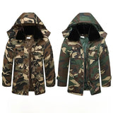 Winter Camouflage Cotton Coat – Waterproof, Windproof & Thermal Outdoor Military Jacket for Men and Women