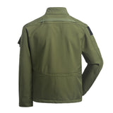 Men’s Tactical Motorcycle Windbreaker | Waterproof Mid-Length Outdoor Jacket
