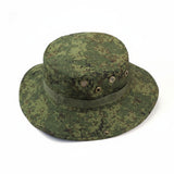 Military Tactical Camouflage Boonie Hat – Outdoor Sun Hat for Hiking, Mountaineering & Airsoft, Breathable Nylon Round-Brim Hat