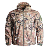 Men’s Tactical Soft Shell Jacket – Fleece Lined Waterproof Camouflage Outdoor Jacket