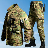 Durable Workwear Set – Tear-Resistant Mechanic Uniform, Breathable Protective Clothing