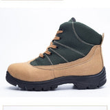 Winter Cold-Proof Sheepskin Boots for Men – Waterproof, Thickened Warm Snow & Outdoor Hiking Boots