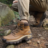 Men's Large Size Tactical Hiking Boots – Durable Outdoor Military Combat Training Boots for Mountaineering & Field Use