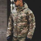 M65 Tactical Winter Jacket for Men – Water-Repellent Heat Reflective Cotton Coat, Windproof Outdoor Camouflage Coldproof Military Jacket