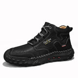Men’s Plus Velvet Martin Boots | Warm Mid-Top Casual Outdoor Boots