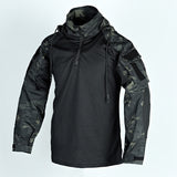 Men's Outdoor Tactical Short Sleeve Stand Jacket