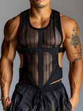 Men's Summer Sexy Mesh Sleeveless Vest