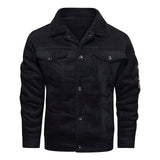Men’s WWII Aviator Leather Jacket – Fur Lined Bomber Flight Coat
