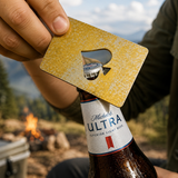 Poker Bottle Opener Ultra-Light EDC Titanium Pocket Tool