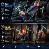 TC4 Titanium Hammer | 5-in-1 Survival & Emergency Tool