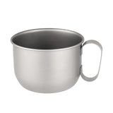 Pure Titanium Coffee Cup – 500ml Ultralight Mug for Camping, Hiking & Climbing