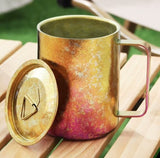 350ml Titanium Double-Layer Mug – Ultralight Insulated Cup for Camping & Everyday Use