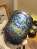 Van Gogh Starry Sky Pure Titanium Double-Walled Insulated Mug – 400ml, Hand-Painted