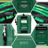 165-Piece Intelligent First Aid Kit – Compact, Durable & Portable Emergency Survival Bag