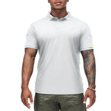 Quick Dry Tactical Short Sleeve Lapel Neck Polo Shirt