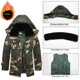 Winter Camouflage Cotton Coat – Waterproof, Windproof & Thermal Outdoor Military Jacket for Men and Women