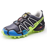Men Hiking Shoes Non Slip Wear-Resistant Climbing Lightweight Walking Breathable Sneaker