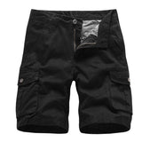 Solid Pockets Casual Pants