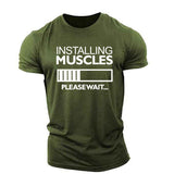 Men's fitness short sleeve T-shirt