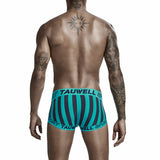 Men's Fashion Casual Vertical Striped Boxer Briefs