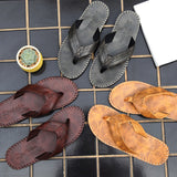 Men's Casual Flat Heel Non-slip Platform Flip-Flops