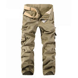 Men's Outdoor Casual Cotton Overalls Trousers