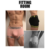 Men's Sports Cotton Boxer Briefs Underwear