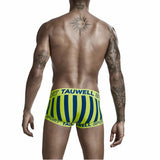 Men's Fashion Casual Vertical Striped Boxer Briefs