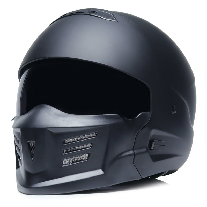 MMG Full Face Motorcycle Helmet DOT - Gloss White