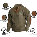 Men's Outdoor Waterproof Stand Collar Long Sleeve Sweater