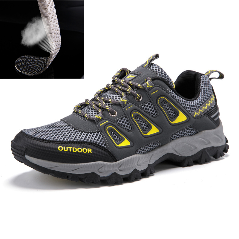 Men's Soft Non-Slip Breathable Outdoor Hiking Shoes