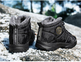Men's Fleece Warm High Top Snow Boots