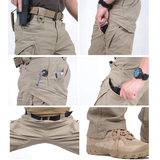 Men's Multi-pocket Tactical Waterproof Hiking Cargo Pants