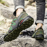 Men's Non-slip Soft Outdoor Cross-country Hiking Shoes
