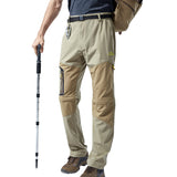 Men's Hiking Pants Stretch Convertible Quick Dry Lightweight Zip Off Outdoor Travel
