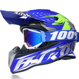 Throttle 188 Off-Road Racing Helmet with Goggles