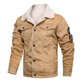 Men's Motorcycle Air Force Faux Leather Jacket