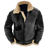 Men's Winter Warm Pocket Fleece Jacket