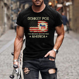 Donkey Pox The Disease Destroying America Men's Cotton Tee