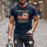 Donkey Pox The Disease Destroying America Men's Cotton Tee