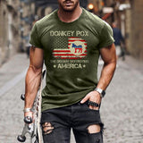 Donkey Pox The Disease Destroying America Men's Cotton Tee