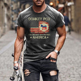 Donkey Pox The Disease Destroying America Men's Cotton Tee