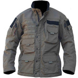 Men's Outdoor Tactical Multi-pocket Cargo Jacket