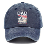 Men's American Flag An Honor Being Papa Hat