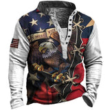 Men's Vintage American Eagle Long Sleeve Sweatshirt