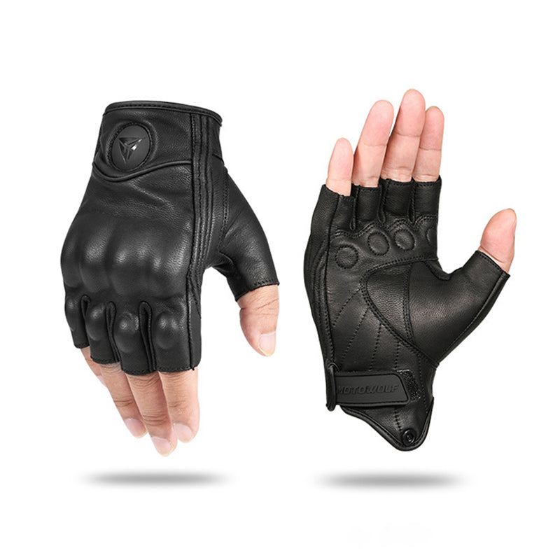 Men's Fingerless Driving Gloves