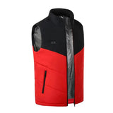 Men's Fleece Heated Vest 7.4V Lightweight Insulated Electric Vest (Battery Pack Excluded)