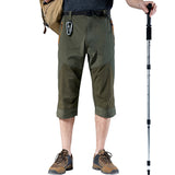 ZIPPER POCKET PATCHWORK QUICKDRY 13'' CARGO SHORTS (NOT BELT AND SAFETY)